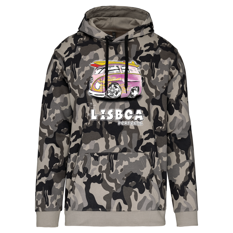 Sweatshirt Kariban com Capuz Gorduxinha Lisboa