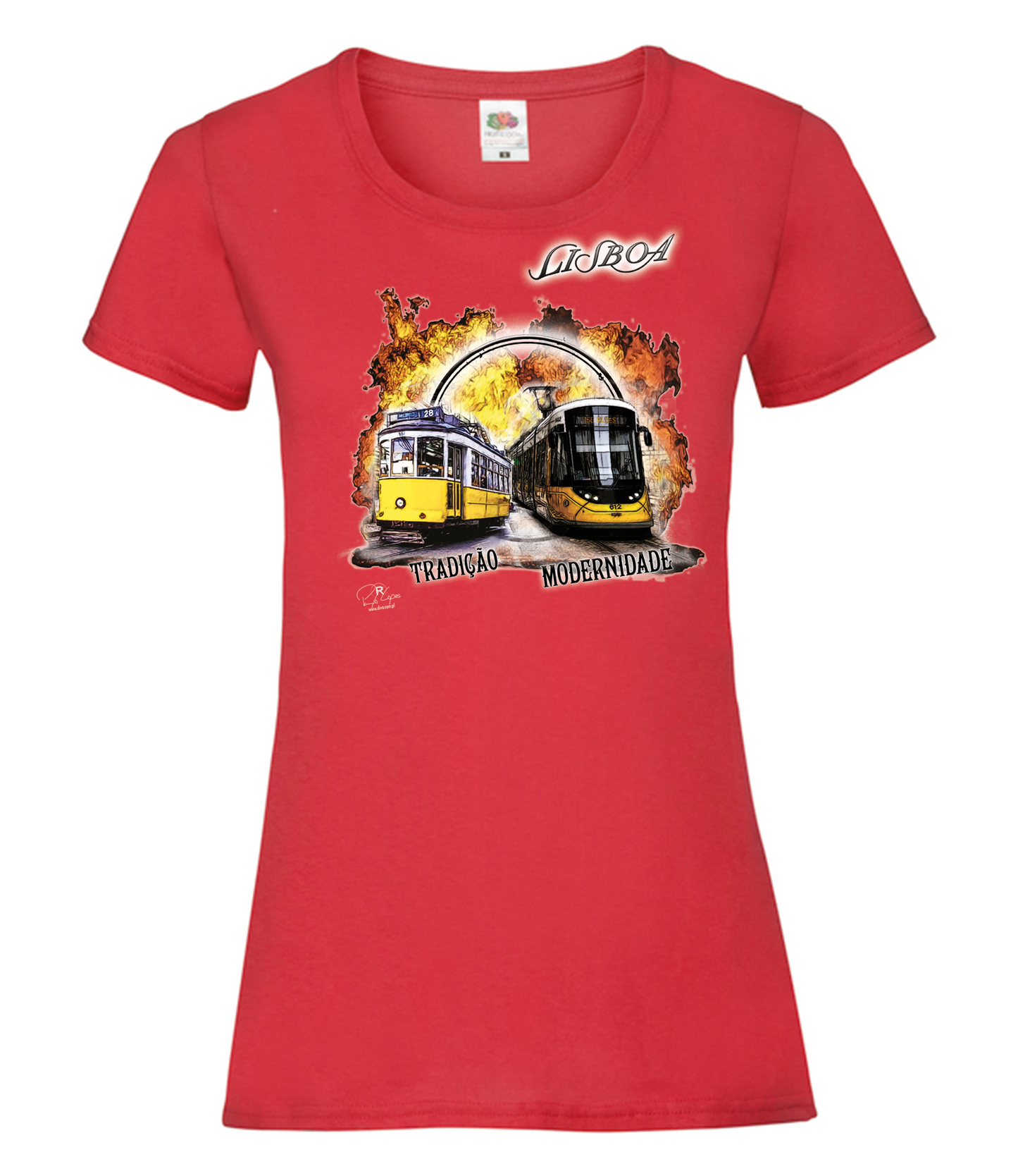 T-shirt Senhora Tradição e Modernidade