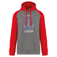 Sweatshirt Bicolor com capuz Âncora Vilamoura
