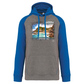 Sweatshirt Bicolor com capuz Ponta do Sol