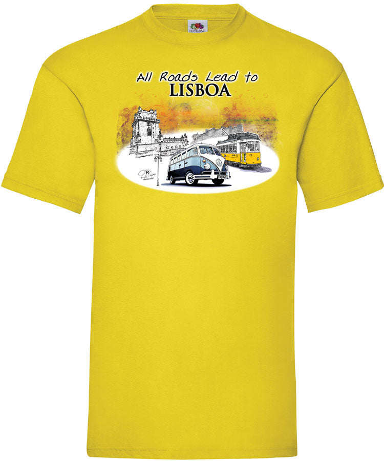 T-shirt All Roads Lead to Lisboa