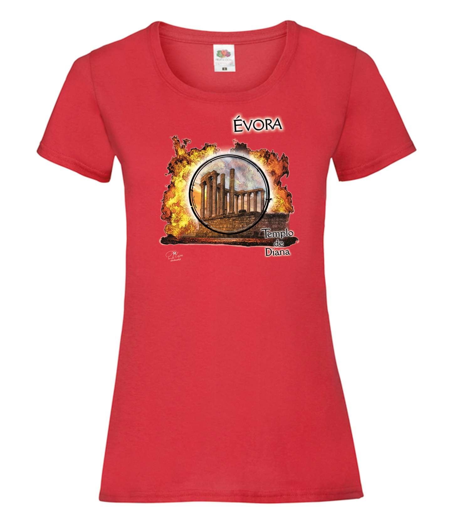 T-shirt Senhora Templo de Diana