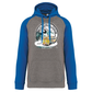 Sweatshirt Bicolor com capuz Surf Life Peniche