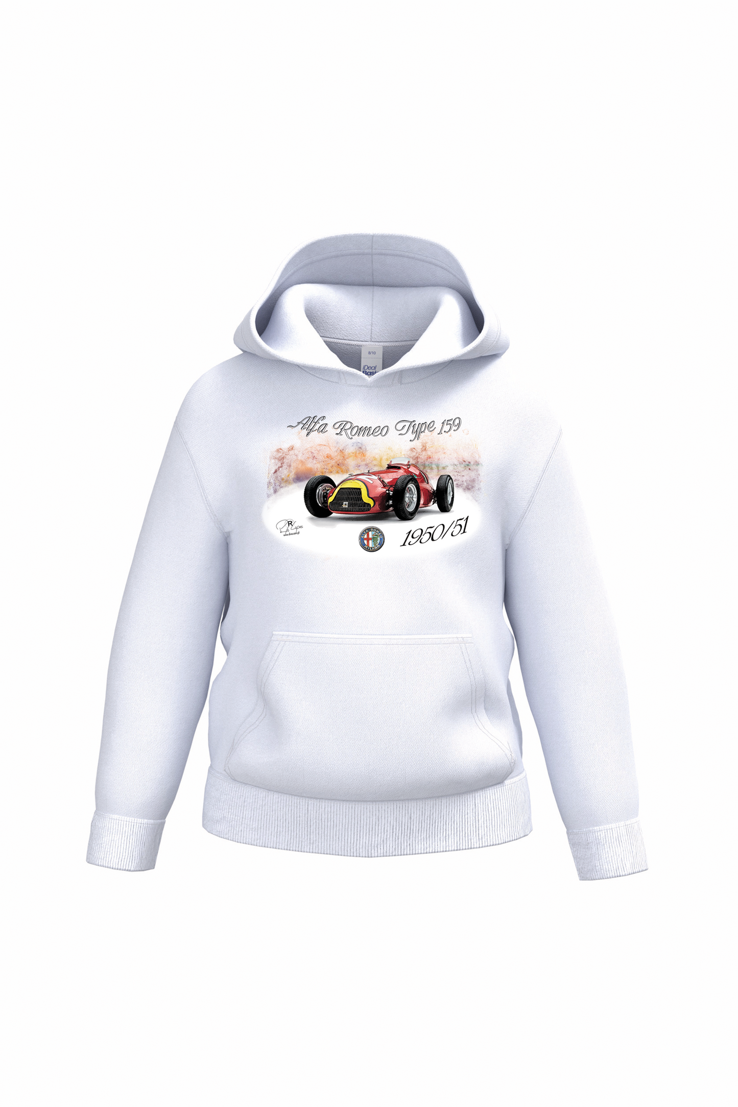 Sweatshirt com capuz Ideal Kids Alfa Romeo type 139