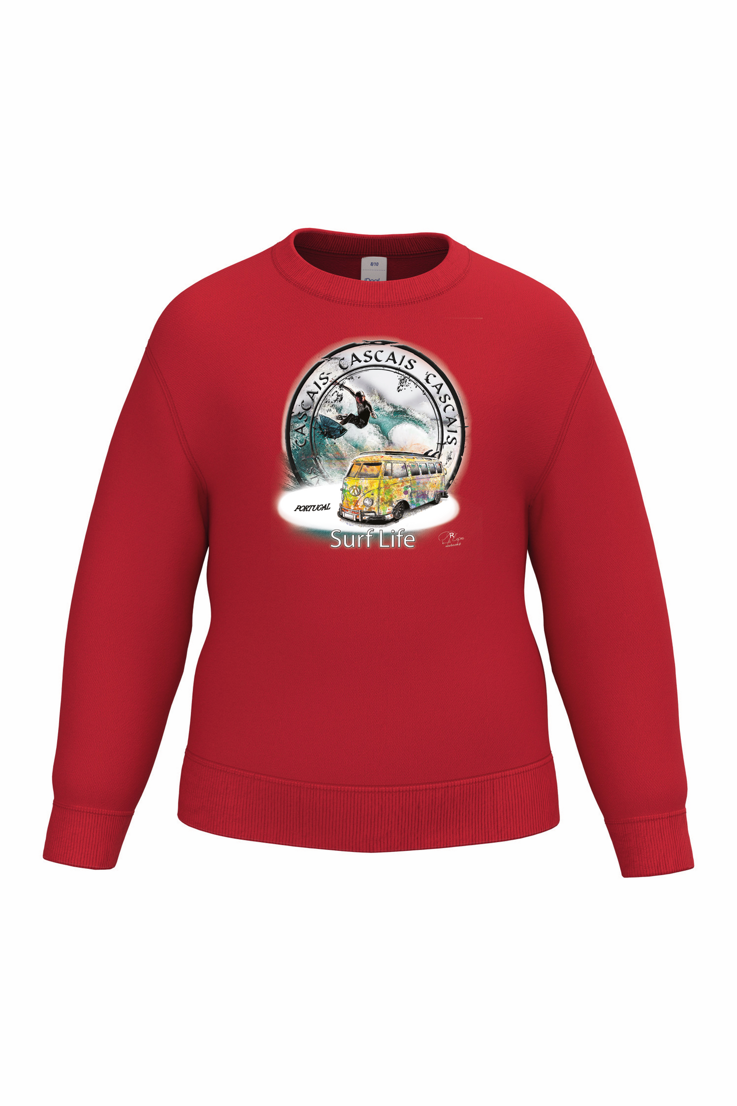 Sweatshirt sem capuz Ideal Kids Surf Life Cascais