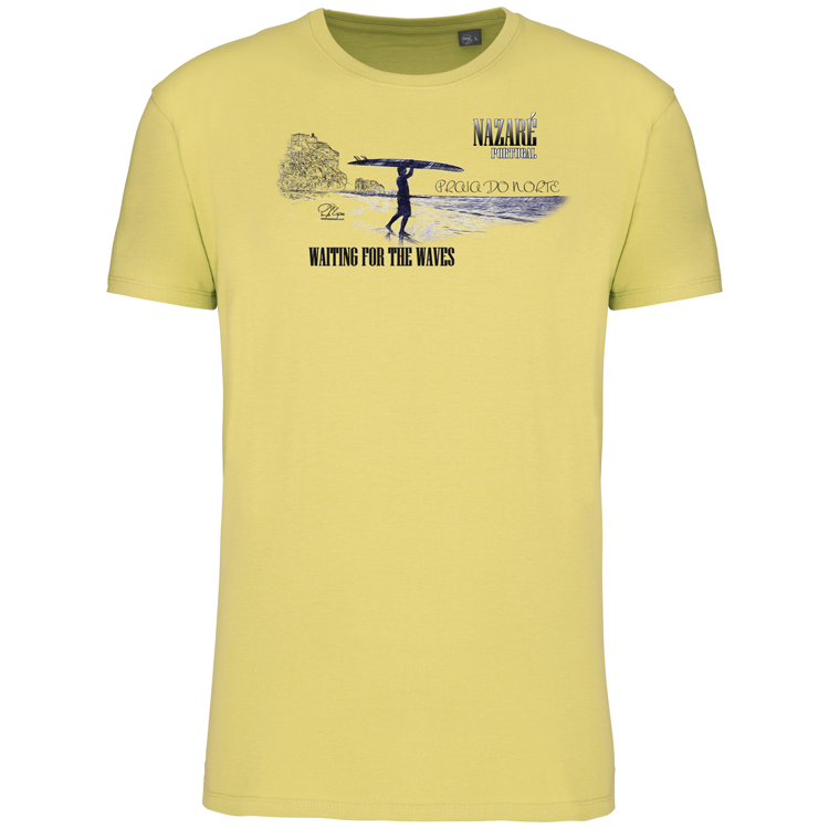 T-Shirt Algodão Biológico Praia do Norte