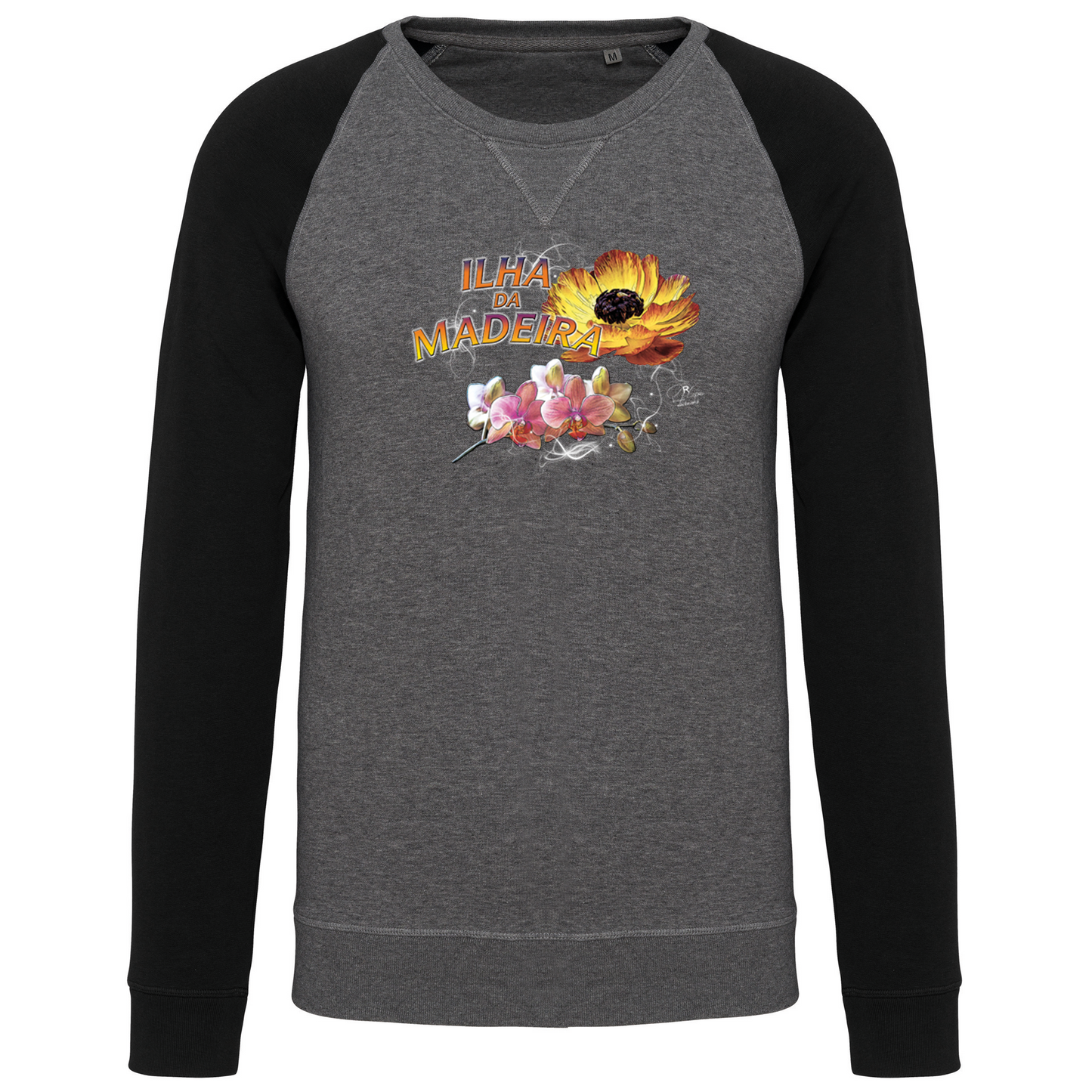 Sweatshirt Bicolor sem capuz Madeira Flowers