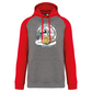 Sweatshirt Bicolor com capuz Surf Life Ilha da Madeira