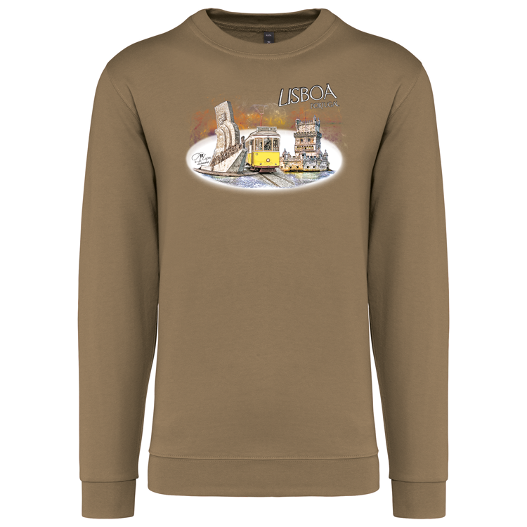 Sweatshirt Kariban sem Capuz Monumentos Belém