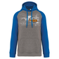 Sweatshirt Bicolor com capuz Carmo