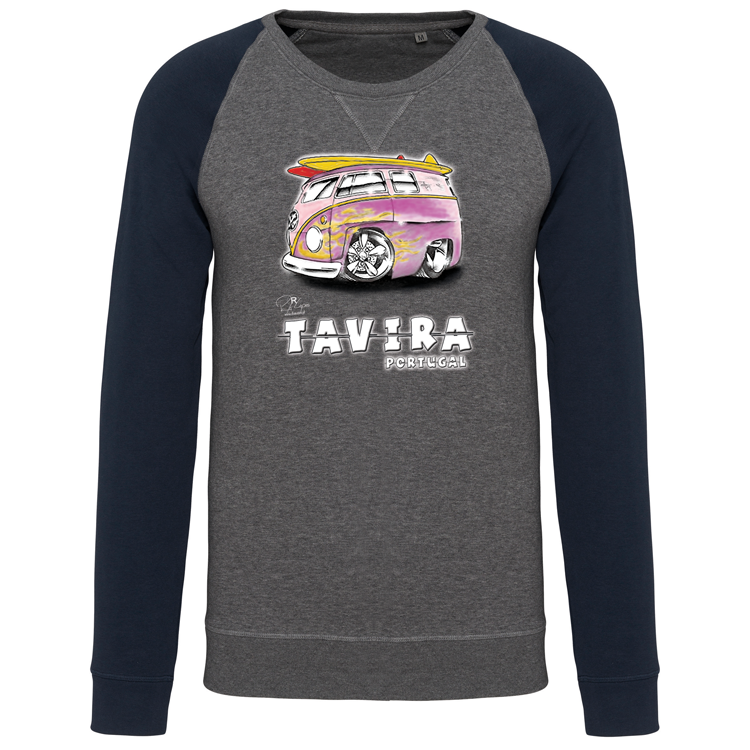 Sweatshirt Bicolor sem capuz Gorduxinha Tavira