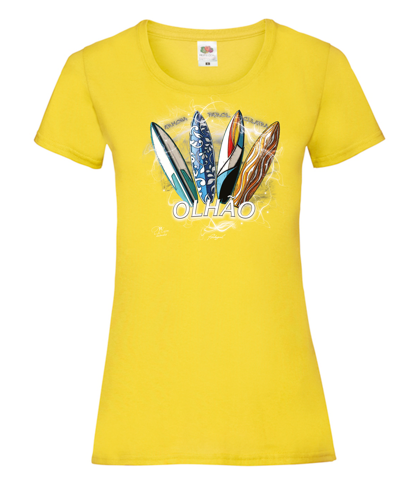 T-shirt Senhora Surfboards Olhão