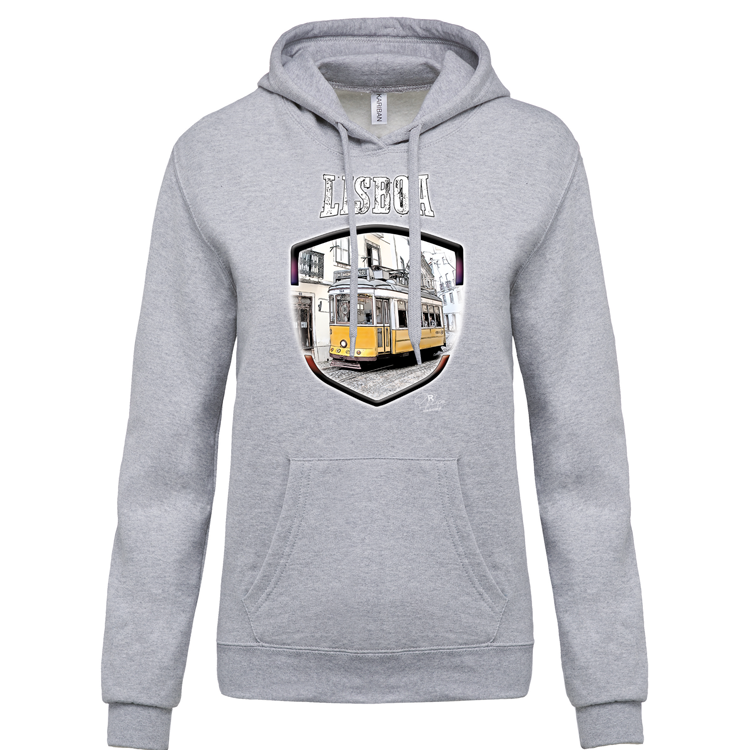 Sweatshirt Kariban com Capuz Lisbon Shield