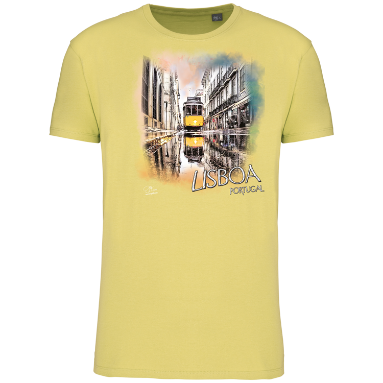 T-Shirt Algodão Biológico Espelho Lisboa