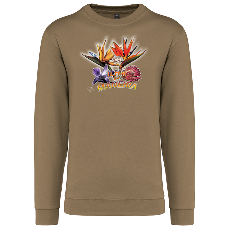 Sweatshirt Kariban sem Capuz Estrelícias