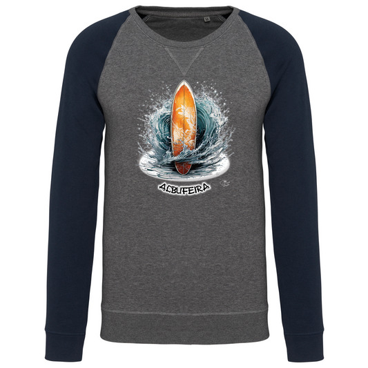 Sweatshirt Bicolor sem capuz Prancha Albufeira