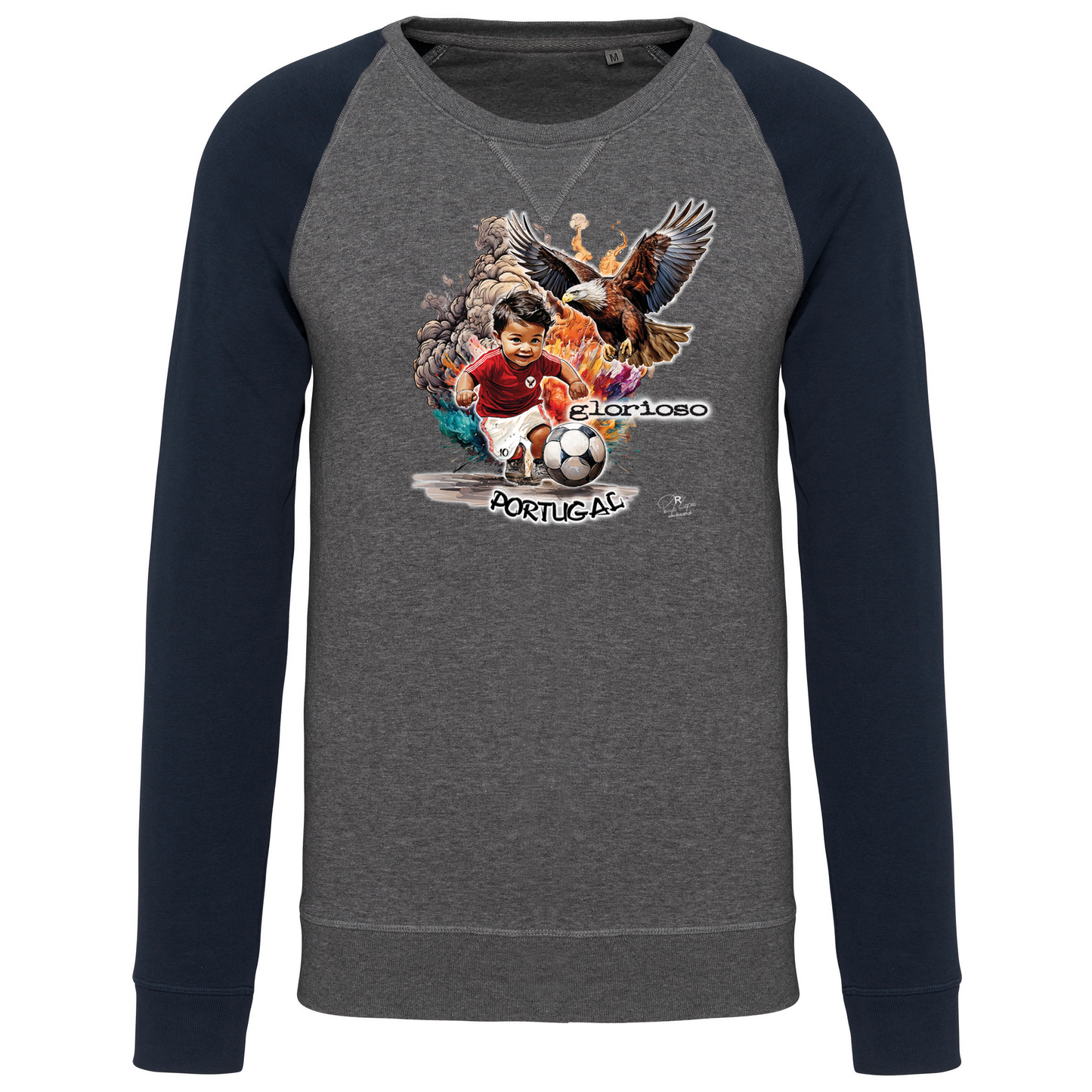 Sweatshirt Bicolor sem capuz Glorioso