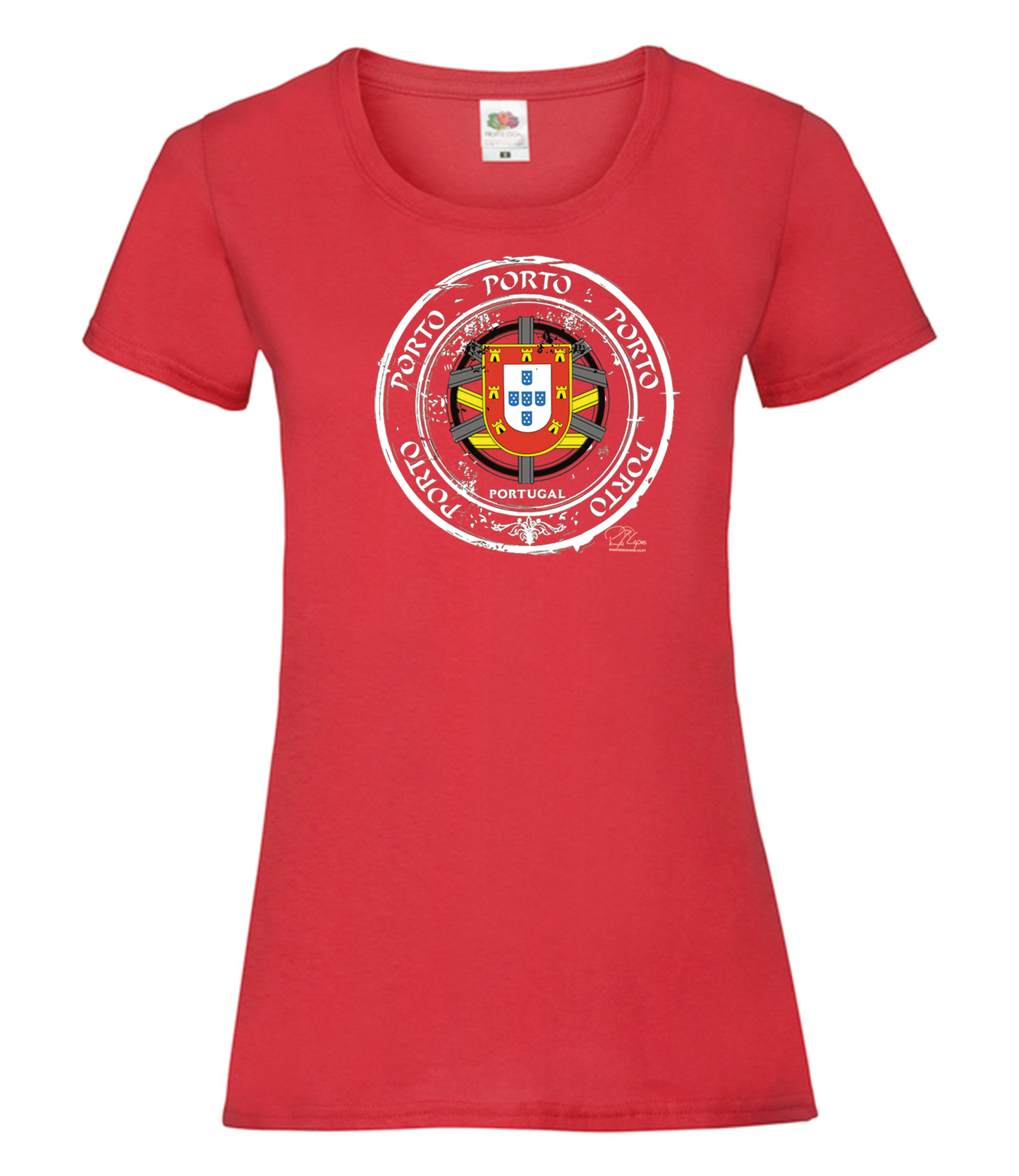 T-shirt Senhora Selo Escudo Porto