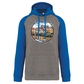 Sweatshirt Bicolor com capuz Selo Coimbra