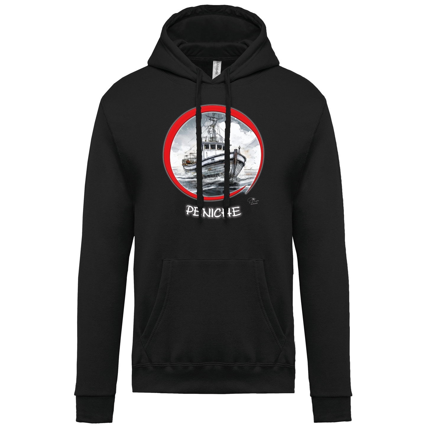 Sweatshirt Kariban com Capuz Traineira Peniche