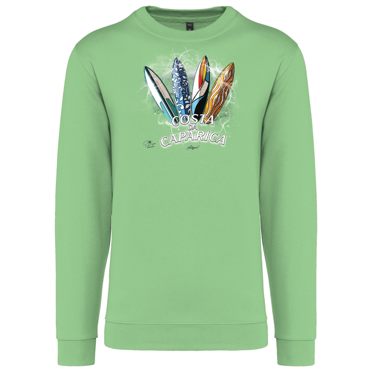 Sweatshirt Kariban sem Capuz Surfboards Costa da Caparica