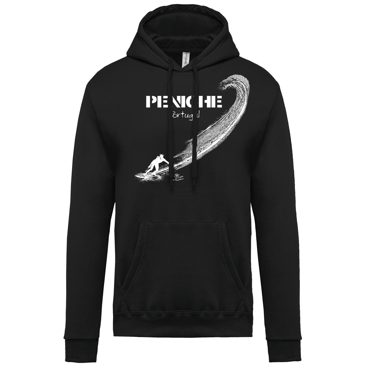 Sweatshirt Kariban com Capuz Surf Peniche
