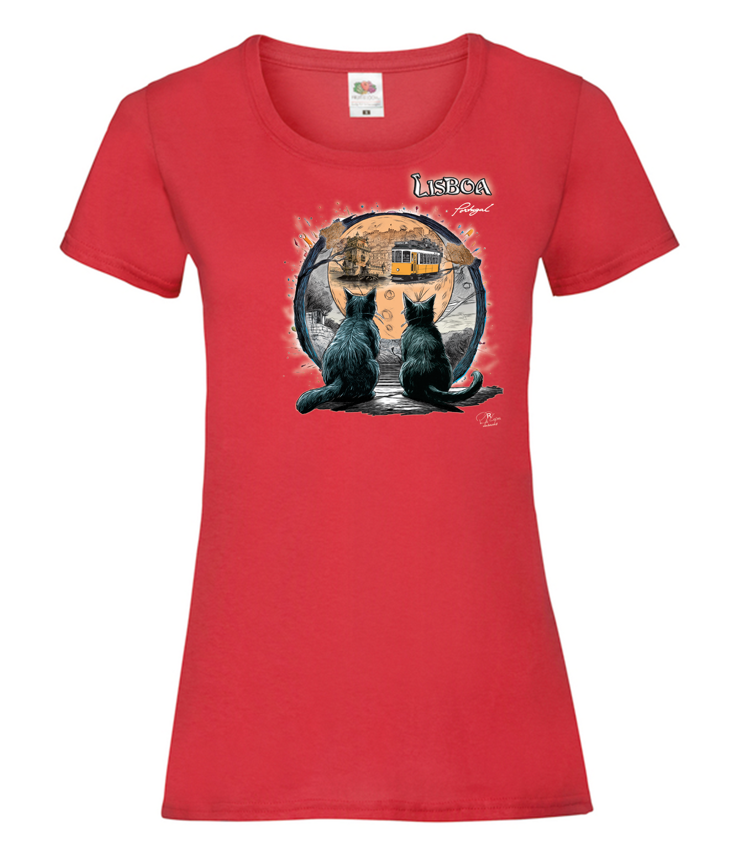 T-shirt Senhora Luar Lisboa