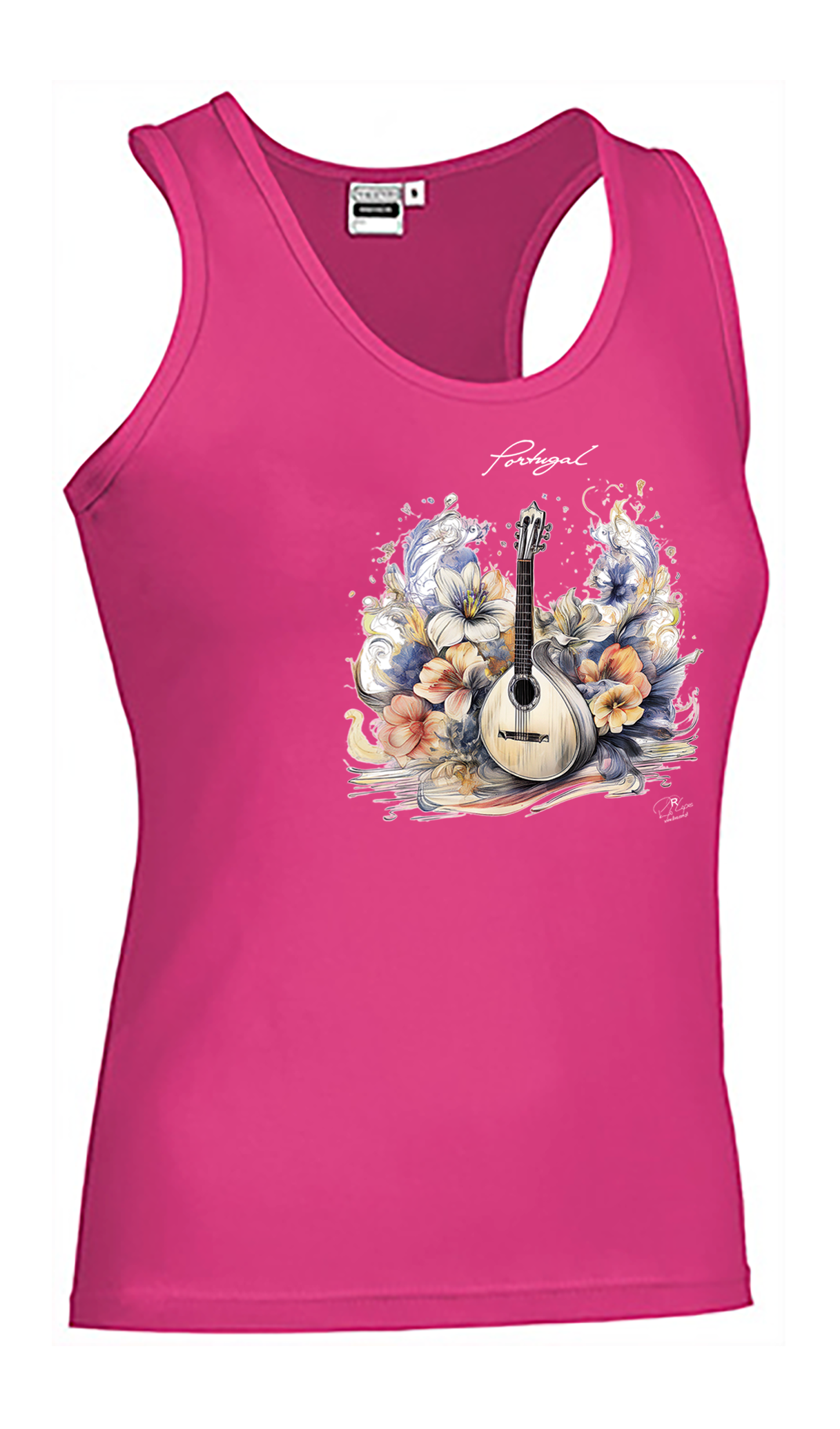 T-shirt Alças Senhora Guitarra Portuguesa