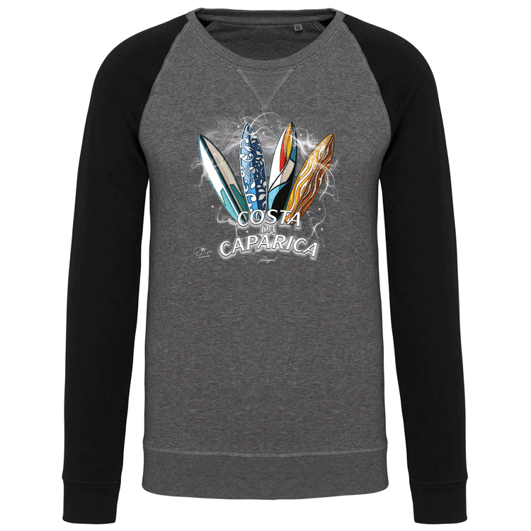 Sweatshirt sem capuz Surfboards Caparica