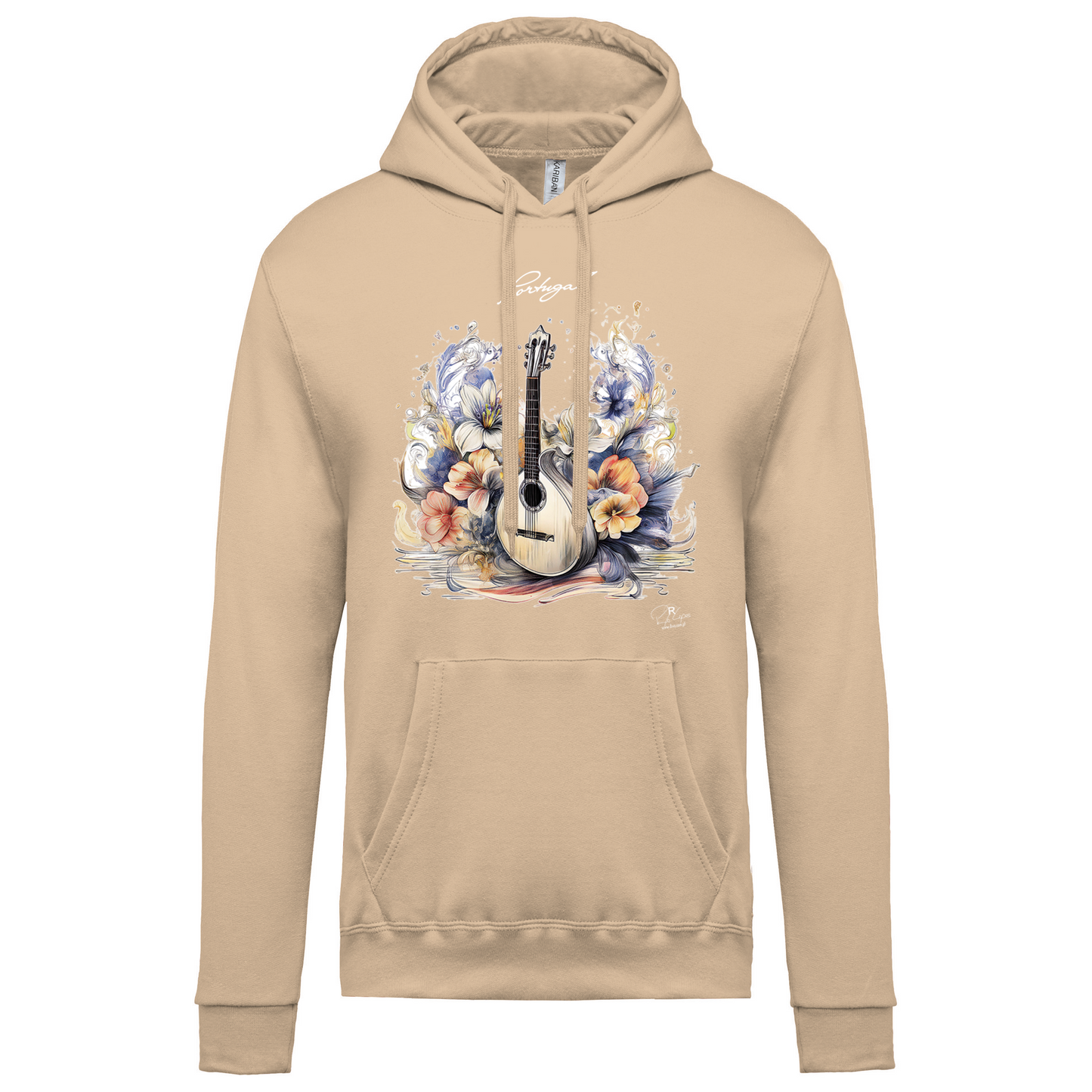 Sweatshirt Kariban com Capuz Guitarra Portuguesa