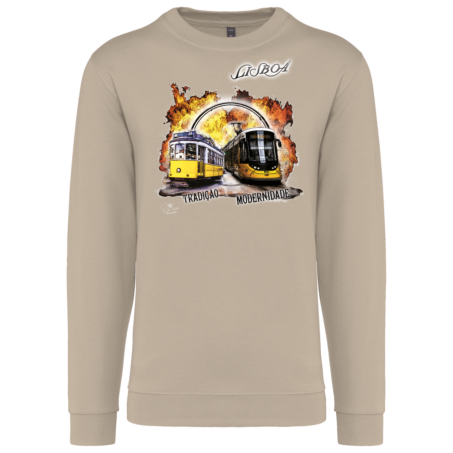 Sweatshirt Kariban sem Capuz Tradição e Modernidade