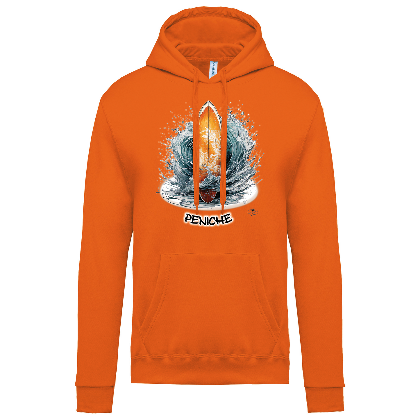 Sweatshirt Kariban com Capuz Prancha Peniche