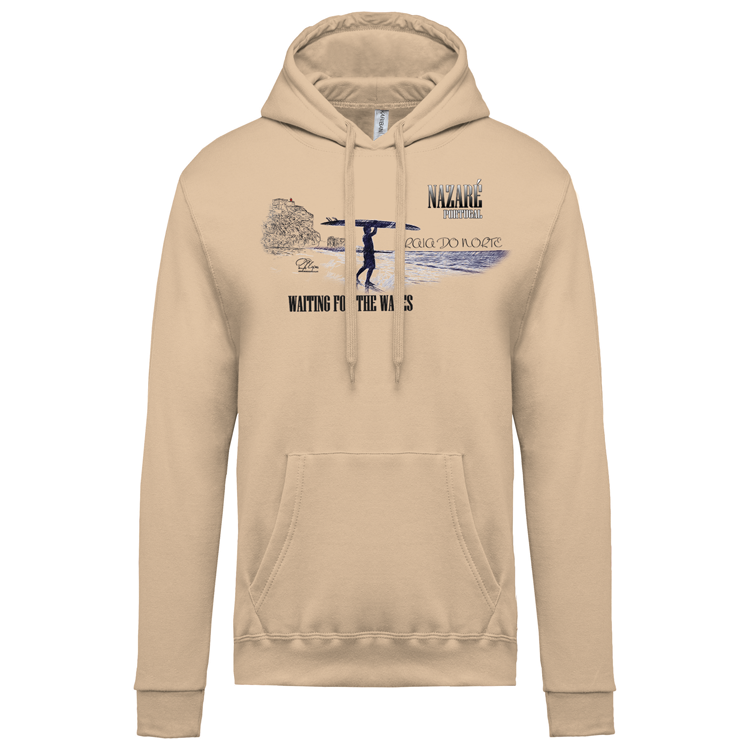 Sweatshirt Kariban com Capuz Praia do Norte