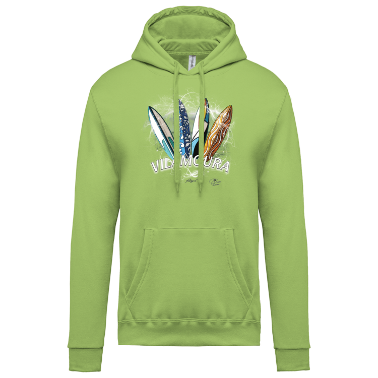 Sweatshirt Kariban com Capuz Surfboards Vilamoura