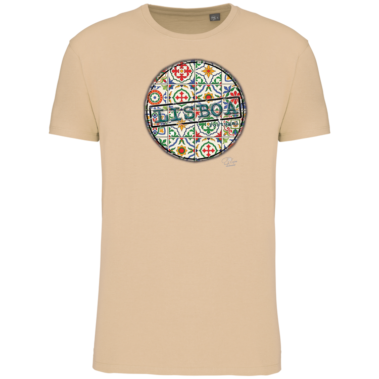 T-Shirt Algodão Biológico Pin Lisboa