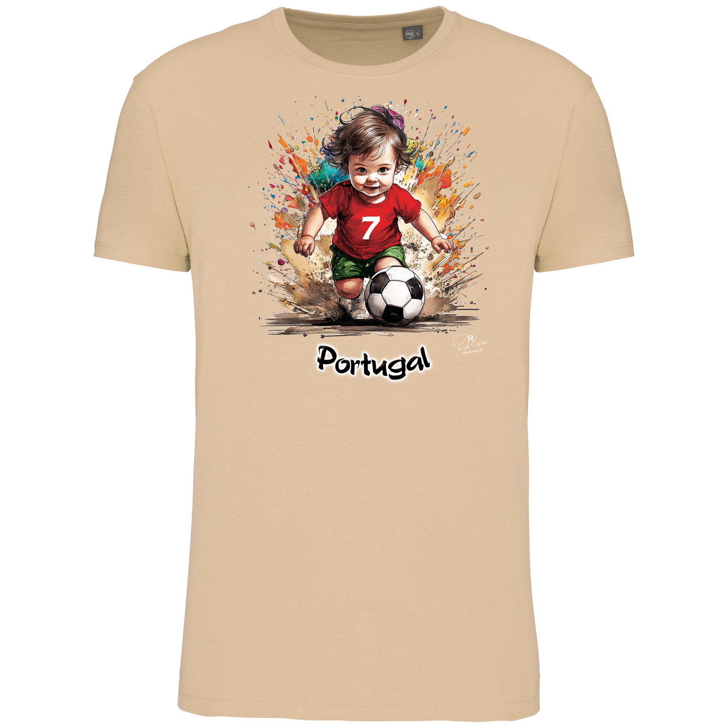 T-Shirt Algodão Biológico 7 Portugal