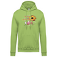 Sweatshirt Kariban com Capuz Madeira Flowers