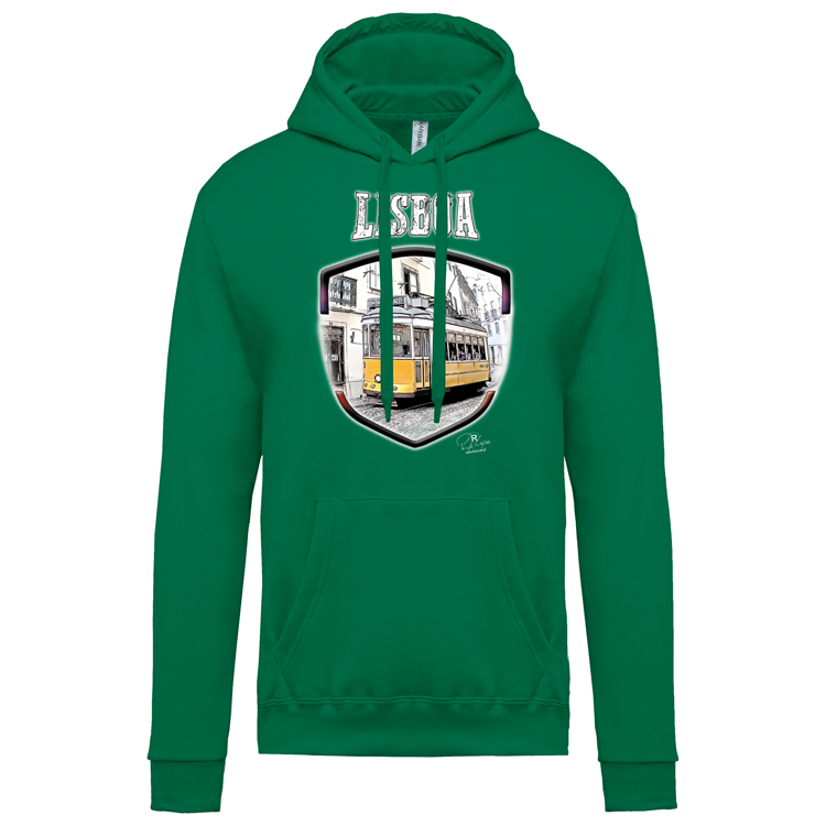 Sweatshirt Kariban com Capuz Lisbon Shield