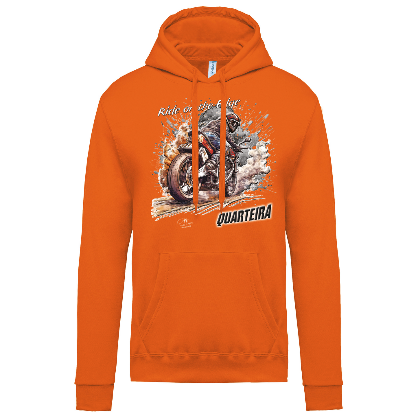 Sweatshirt Kariban com Capuz Ride on the Edge Quarteira