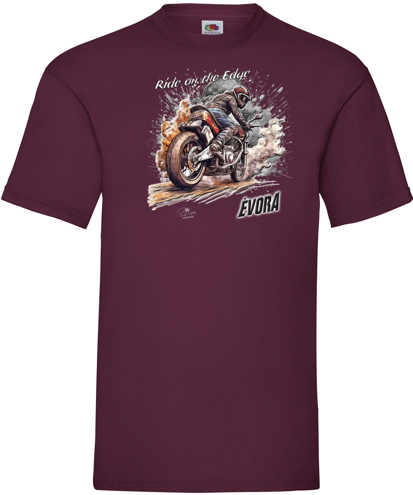T-shirt Ride on the Edge Évora
