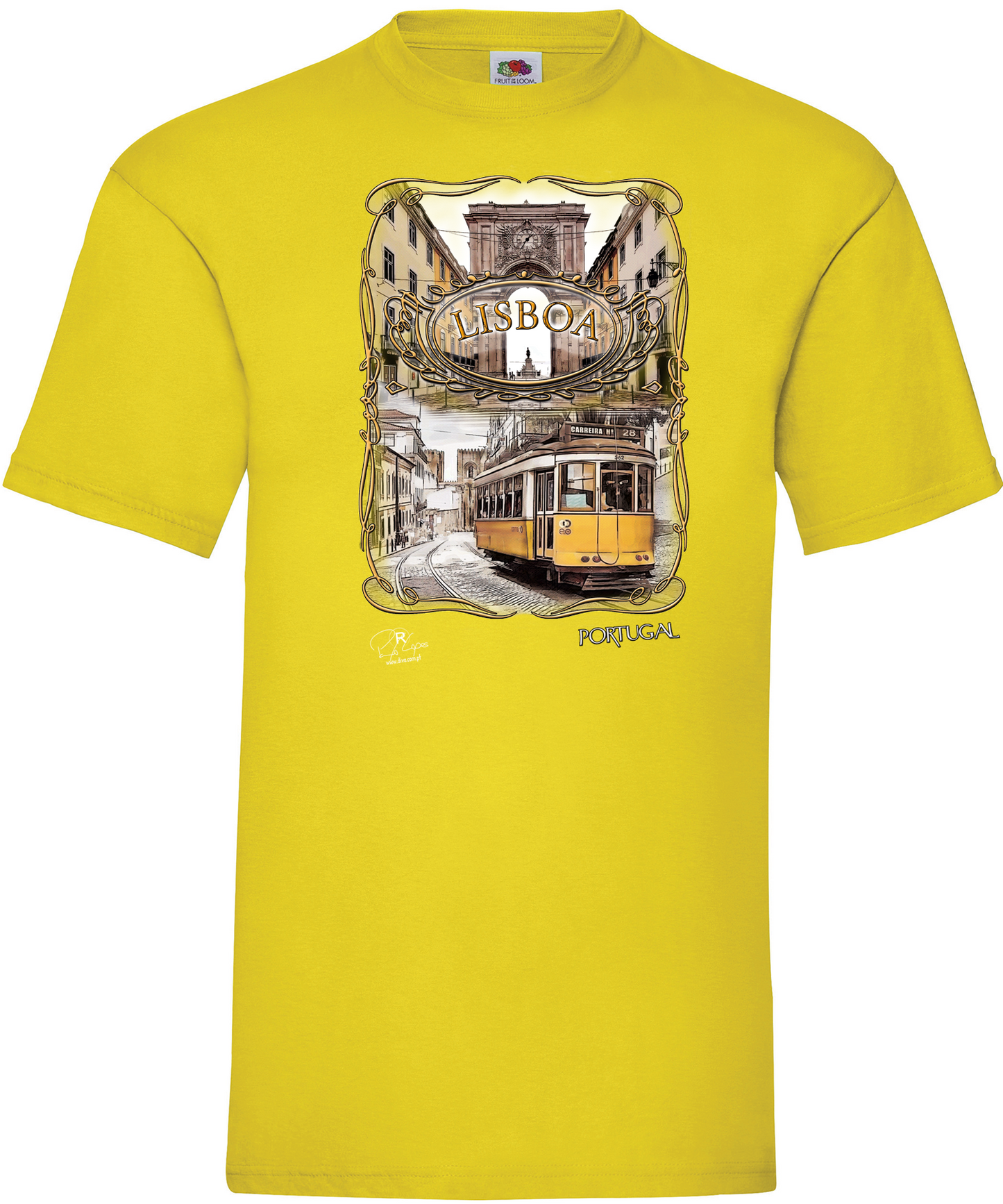 T-shirt Gold