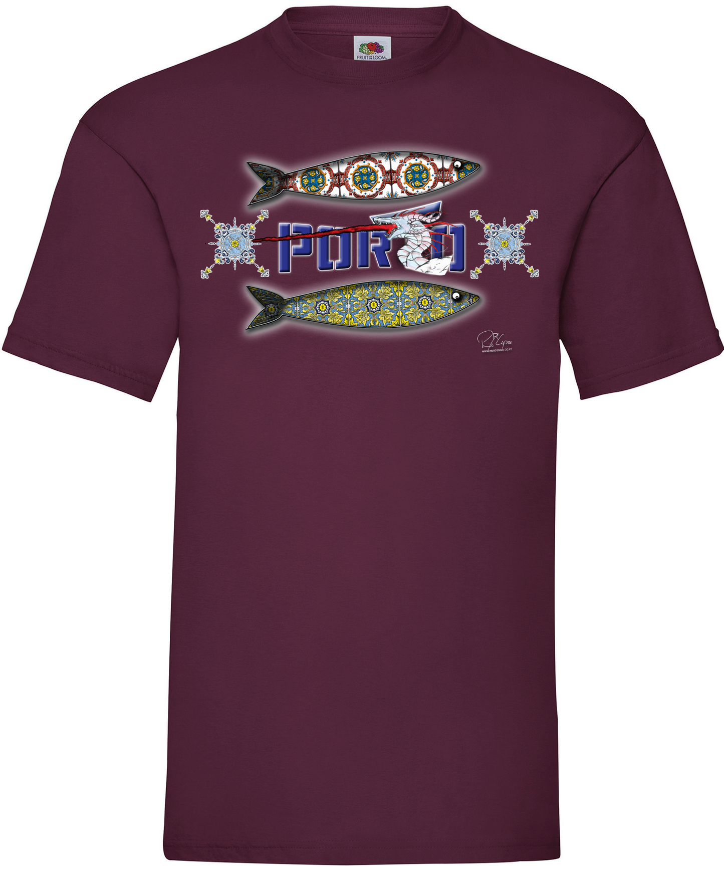 T-shirt 2 Sardinhas Porto