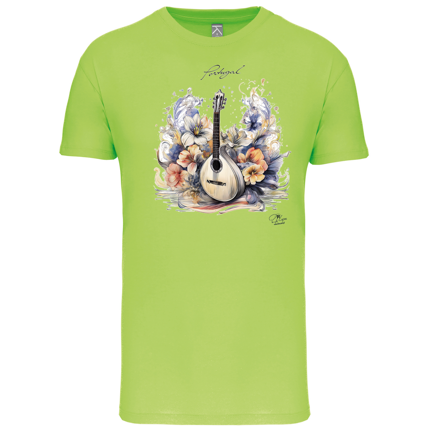 T-Shirt Algodão Biológico Guitarra Portuguesa