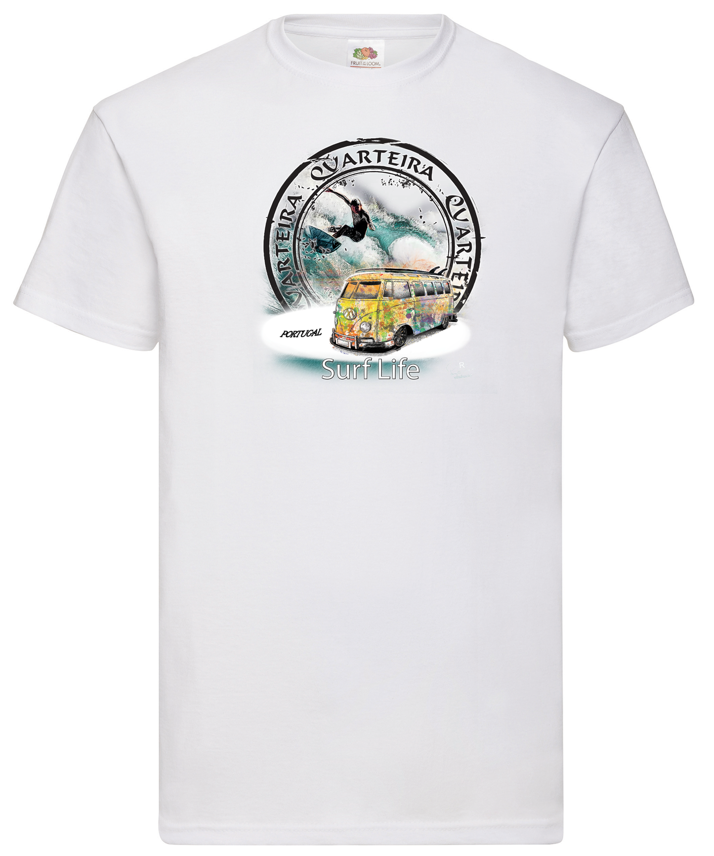 T-shirt Surf Life Quarteira