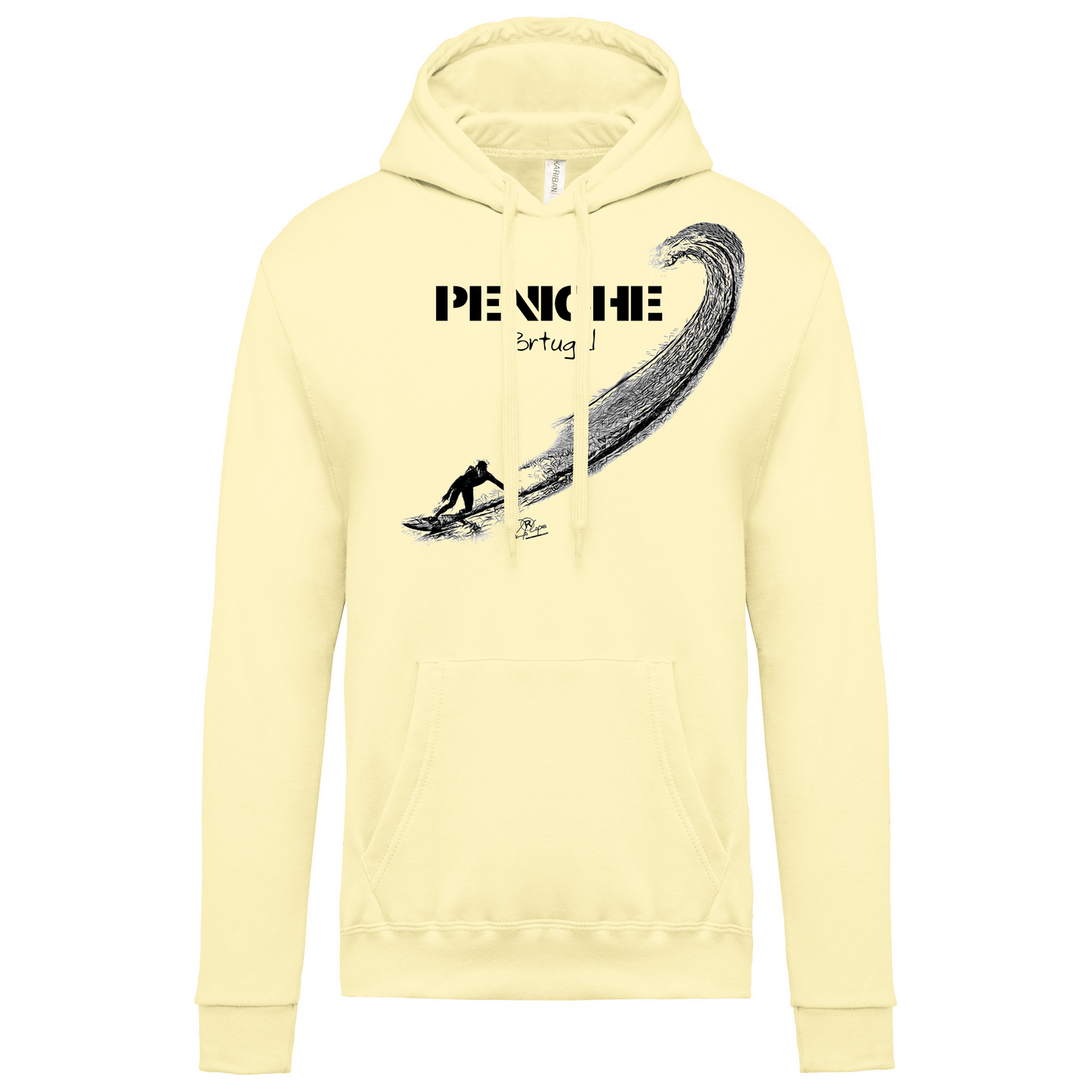Sweatshirt Kariban com Capuz Surf Peniche
