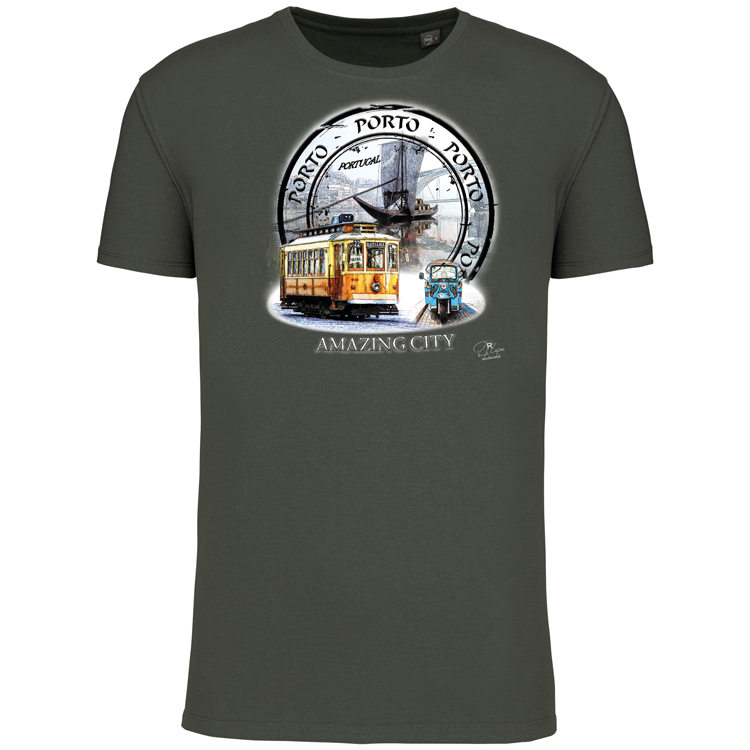 T-Shirt Algodão Biológico Amazing City Porto