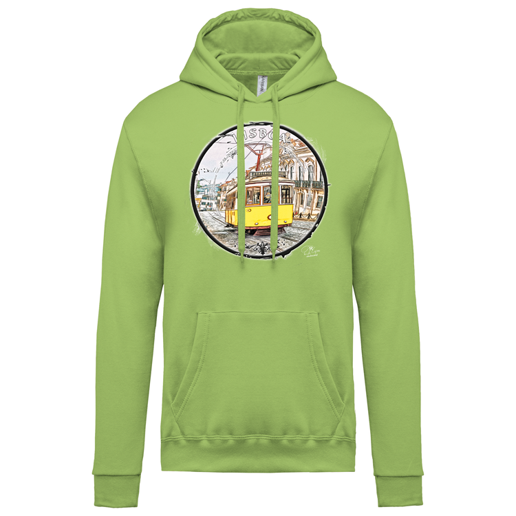 Sweatshirt Kariban com Capuz Calçada do Combro