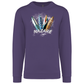 Sweatshirt Kariban sem Capuz Surfboards Nazaré