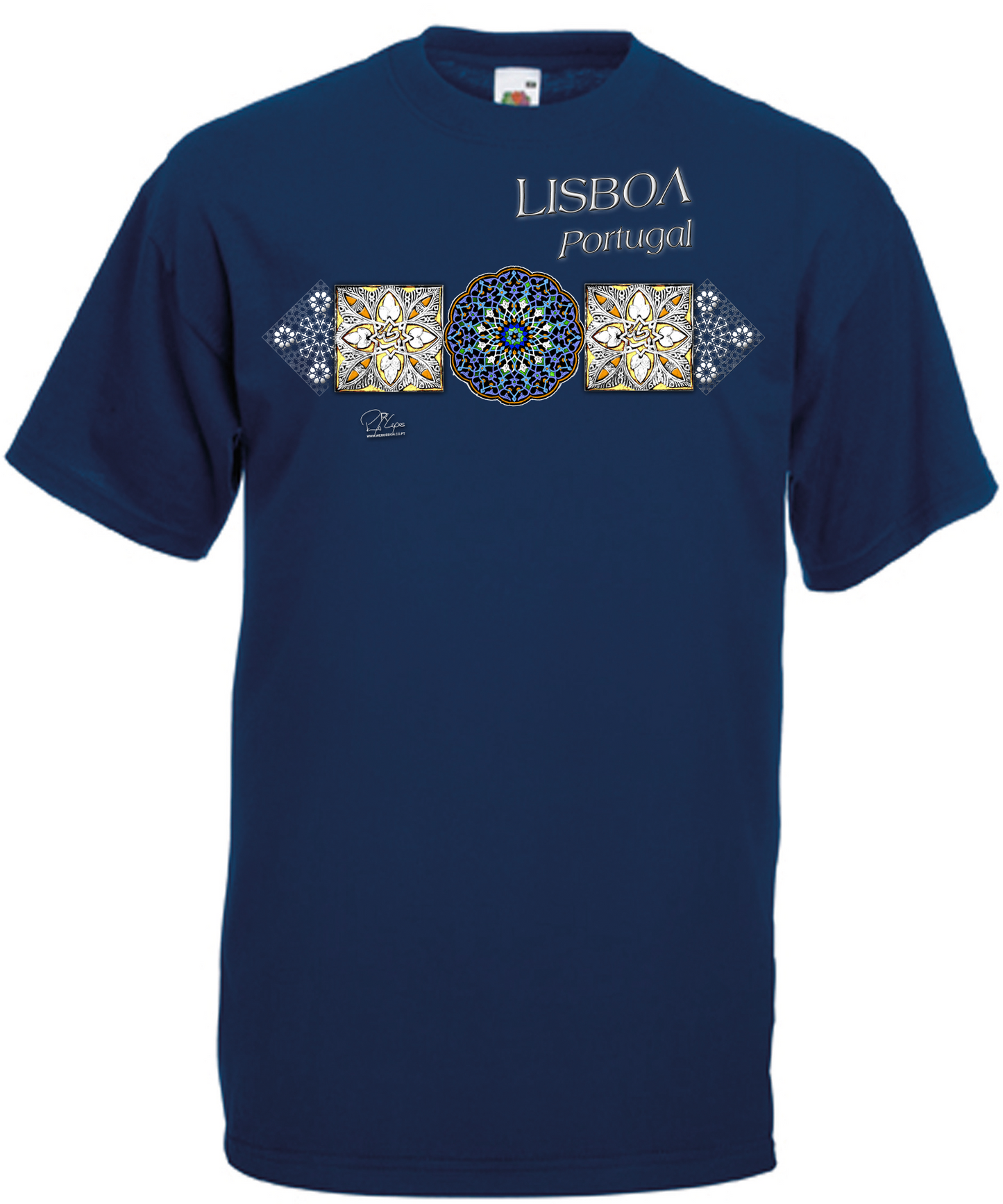 T-shirt Azulejo Árabe Lisboa