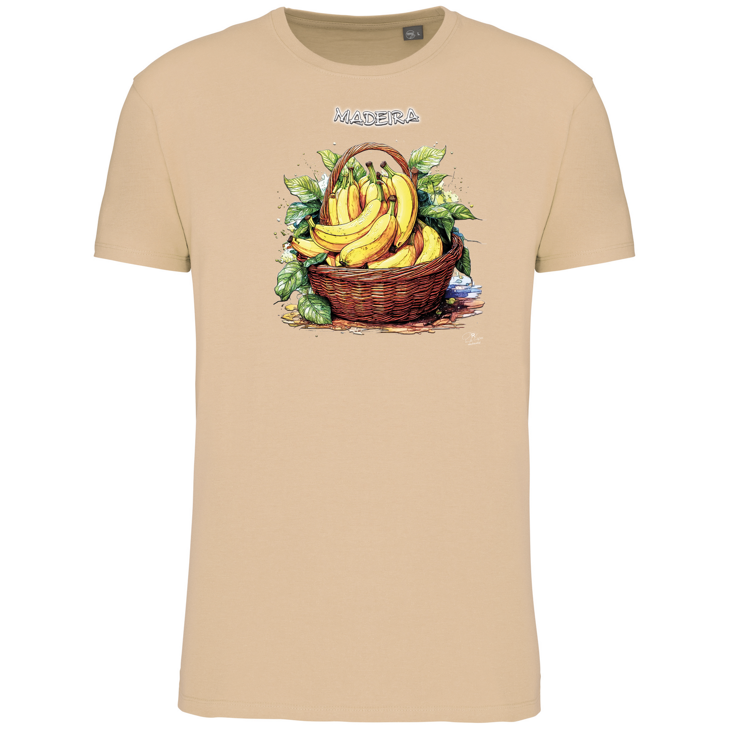 T-Shirt Algodão Biológico Cesto Bananas